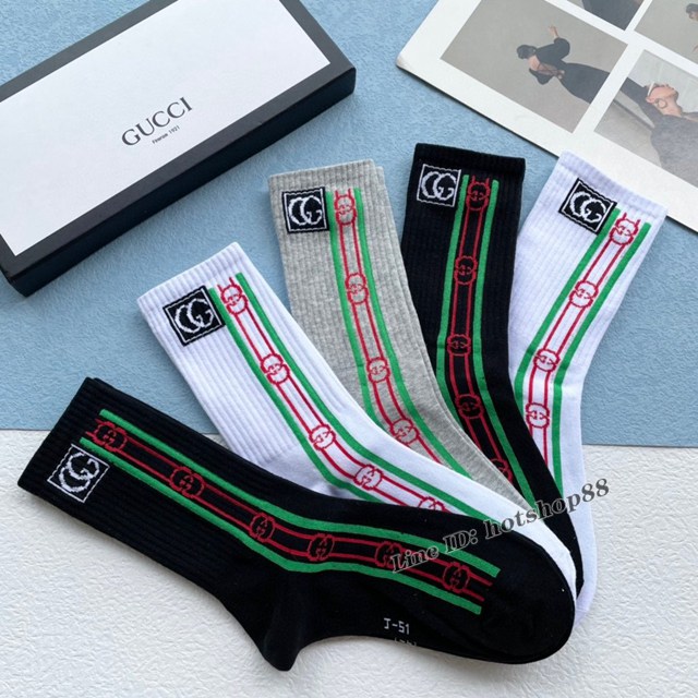 gucci古奇專櫃爆款GG系列男女款高筒襪子 mmyj1808